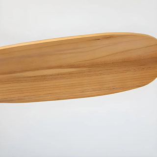 ZOWALA - Modern Natural Wood 3-Blade LED Ceiling Fan Image - 12