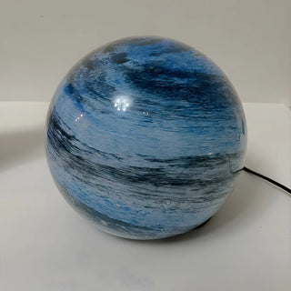 ZOWALA - Modern Globe Glass Table Lamp Night Decor Image - 4