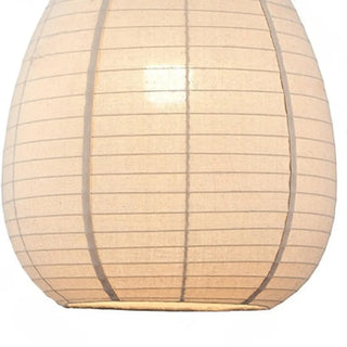 ZOWALA - Japanese Restaurant Beige Woven Lantern Pendant Light Image - 11