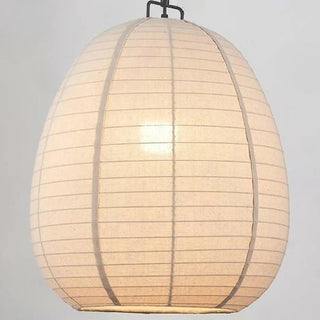ZOWALA - Japanese Restaurant Beige Woven Lantern Pendant Light Image - 5
