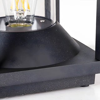 Simple Square Geometric Outdoor Pathway Table Lamp Zawala Image - 11