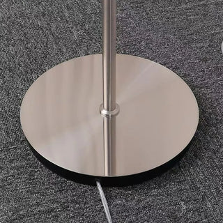 Orange Dome Metal Standing Modern LED Floor Lamp Zawala Image - 5