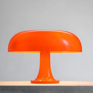 Modern Orange Mushroom Dome Shape Decor Table Lamp Zawala Image - 8