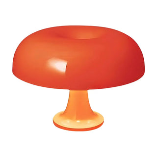 Modern Orange Mushroom Dome Shape Decor Table Lamp Zawala Image - 9
