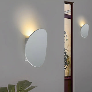 External Waterproof Oval Meatl LED Wall Light Fixture Zawala Image - 1