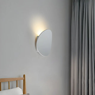 External Waterproof Oval Meatl LED Wall Light Fixture Zawala Image - 2