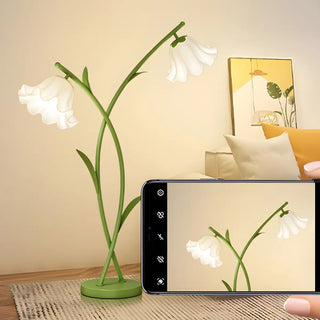 Modern 2-Light Pink Petal LED Metal Floor Lamp Zawala Image - 5