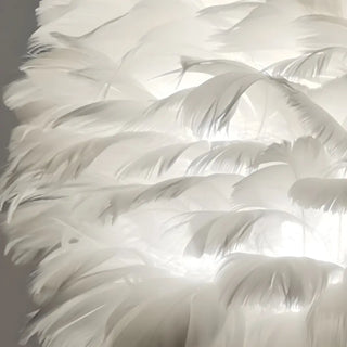 Creative Feather Shade Bedroom Decorative Table Lamp Zawala Image - 16
