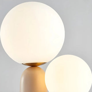 Creative White Cactus Double Ball Glass Table Lamp Zawala Image - 13