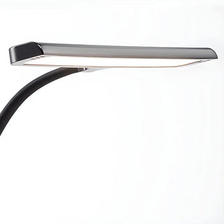 Modern Minimalist Black LED Rectangular Base Desk Lamp Zawala Image - 5