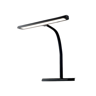 Modern Minimalist Black LED Rectangular Base Desk Lamp Zawala Image - 6