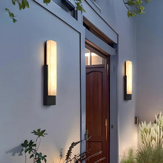 Waterproof Modern Rectangle Resin External Wall Light Zawala Image - 4
