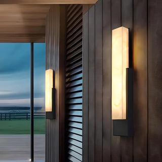 Waterproof Modern Rectangle Resin External Wall Light Zawala Image - 6