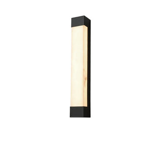Rectangular Modern Black Steel Exterior Wall Light Zawala Image - 11