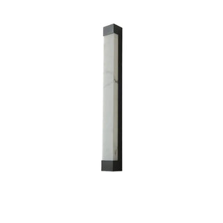 Rectangular Modern Black Steel Exterior Wall Light Zawala Image - 12