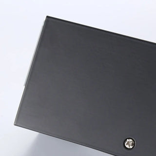 Modern Rectangular Black Outdoor Up Down Wall Light Zawala Image - 13