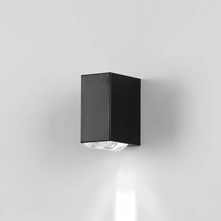 Modern Rectangular Black Outdoor Up Down Wall Light Zawala Image - 8