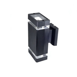Modern Rectangular Black Outdoor Wall Light Zawala Image - 10