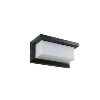 Modern Rectangular LED Outdoor Wall Light Zawala Image - 11