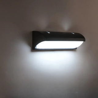 Modern Rectangular LED Outdoor Wall Light Zawala Image - 14