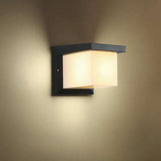Modern Rectangular LED Outdoor Wall Light Zawala Image - 4