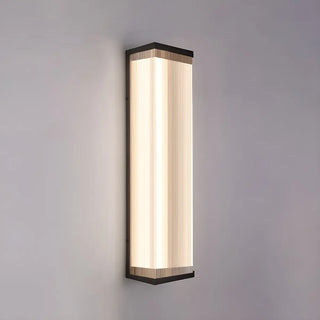 Waterproof Modern Rectangular Metal Outdoor Wall Light Zawala Image - 14