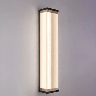 Waterproof Modern Rectangular Metal Outdoor Wall Light Zawala Image - 16