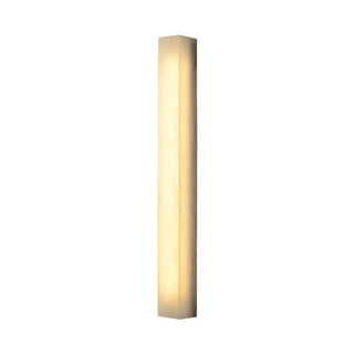 Modern Rectangular White Metal Wall Sconce Light Image - 5