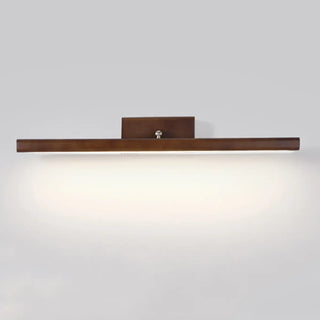 Rectangular Simple Wooden Wall Mounted Vanity Light Zawala Image - 6