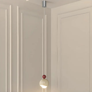 Modern Minimalist Glass Globe LED Bulb Pendant Light Zawala Image - 5