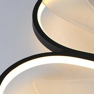 Stylish Linear Flower Modern Remote Ceiling Fan Light Zawala Image - 14