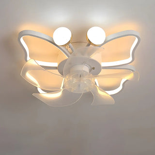 Stylish Linear Flower Modern Remote Ceiling Fan Light Zawala Image - 18