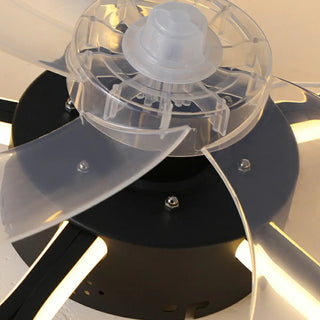Stylish Linear Flower Modern Remote Ceiling Fan Light Zawala Image - 7