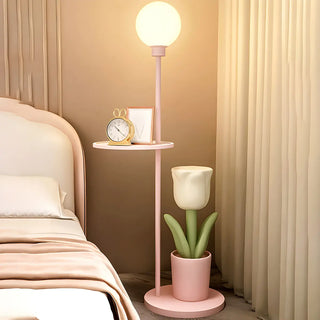 ZOWALA - Modern Resin Tulip Floor Lamp Image - 1