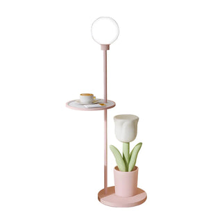 ZOWALA - Modern Resin Tulip Floor Lamp Image - 12