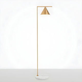 Adjustable Gold Cone Modern Metal LED Floor Lamp Zawala Image - 17