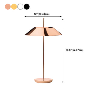 Golden Bedroom Modern Geometric Metal Table Lamp Zawala Image - 14