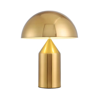 Golden Bedroom Modern Geometric Metal Table Lamp Zawala Image - 7