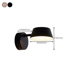 Modern Adjustable Black Cylinder LED Wall Sconce Zawala Image - 13