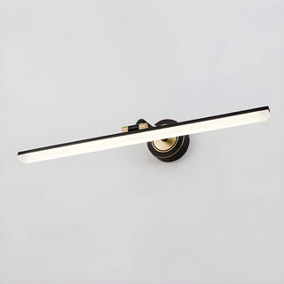 Rotatable Black Modern Cylinder Metal Vanity Light Zawala Image - 4