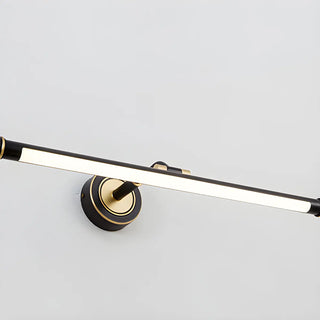 Rotatable Black Modern Cylinder Metal Vanity Light Zawala Image - 8