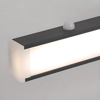 Adjustable Black Rectangular Vanity Mirror Light Zawala Image - 11