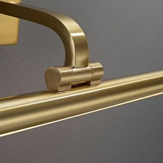 ZOWALA - Elegant Gold Cylinder Vanity Mirror Light Fixture Image - 11