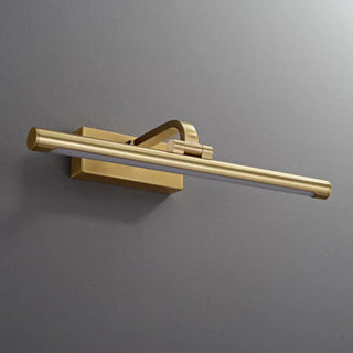 ZOWALA - Elegant Gold Cylinder Vanity Mirror Light Fixture Image - 2
