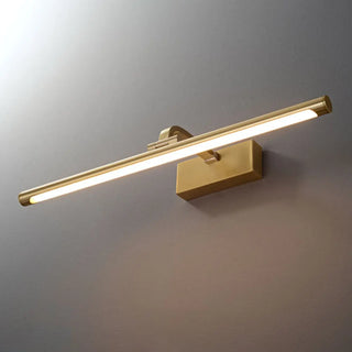 ZOWALA - Elegant Gold Cylinder Vanity Mirror Light Fixture Image - 9