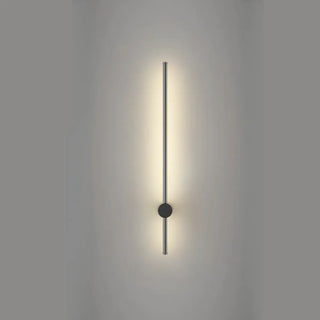 Modern Sleek Linear Metal LED Wall Sconce Light Zawala Image - 12