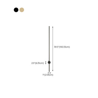 Modern Sleek Linear Metal LED Wall Sconce Light Zawala Image - 26