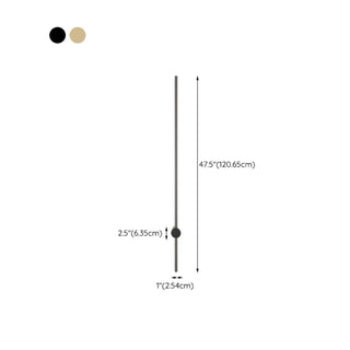 Modern Sleek Linear Metal LED Wall Sconce Light Zawala Image - 27