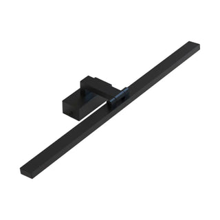 ZOWALA - Modern Rectangular Black LED Bathroom Vanity Light Image - 14