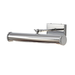 ZOWALA - Modern Silver Cylinder Bathroom Vanity Mirror Light Image - 11